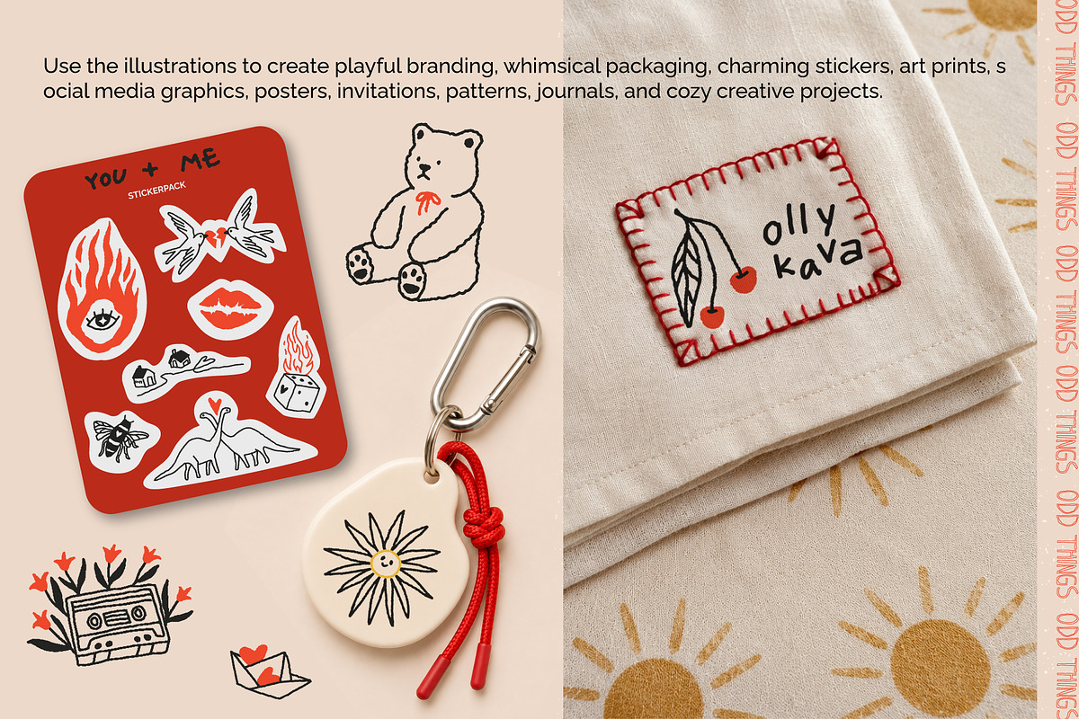 Odd Things: 150 Quirky Illustrations, an Object Illustration by Olly Kava (Photo 6 of 9)
