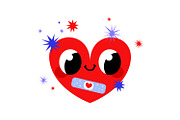 Blood Donation Heart Clipart, a Healthcare Illustration by the_myro (Thumbnail 5 of 6)
