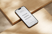 iPhone 15 Pro Mockup Set, an iPhone Mockup by professorinc (Thumbnail 5 of 6)