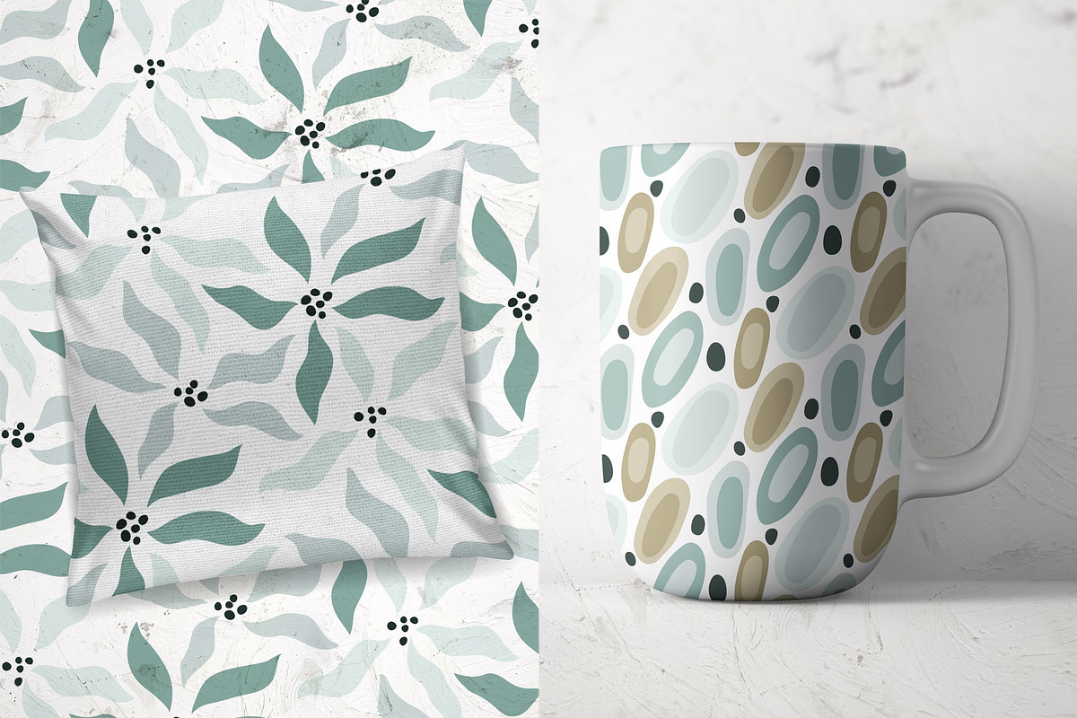15 seamless patterns, a Pattern Graphic by pineart (Photo 3 of 5)