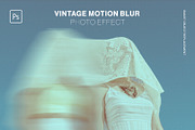 Vintage Motion Blur Photo Effect, a Layer Style Add-On by GlowGrid (Thumbnail 1 of 6)