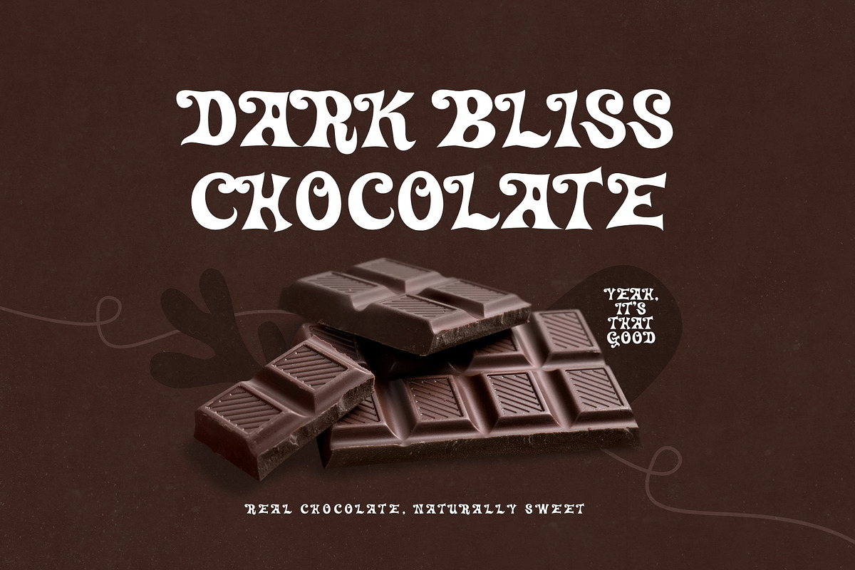 Caramel Kingdom - Candy Typeface, a Serif Font by HipFonts (Photo 2 of 8)