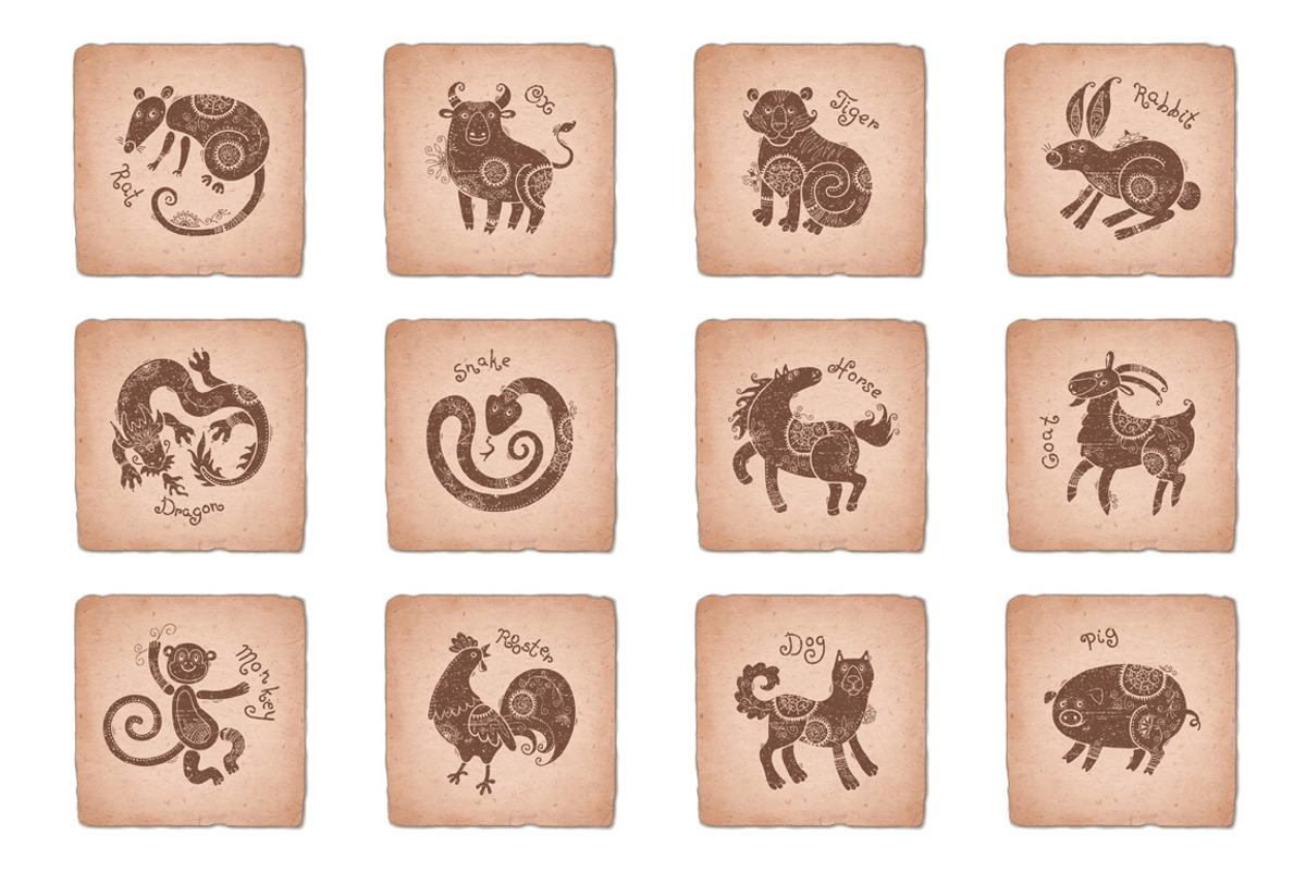 Chinese Zodiac Signs, an Animal Illustration by Baksiabat (Photo 2 of 5)