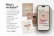 Wellness Instagram Templates Bundle, a Social Media Template by DigiPax (Thumbnail 2 of 12)