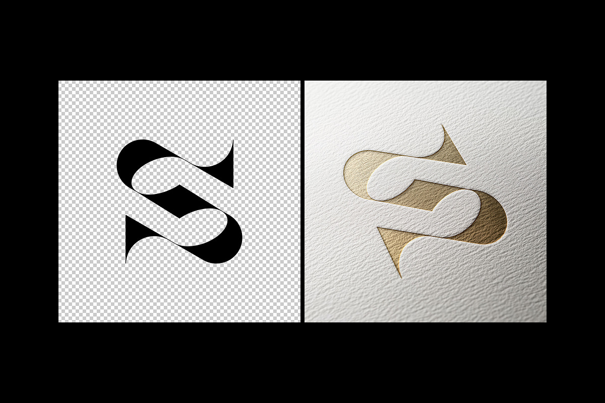 Gold Logo Mockup, a Mockup by Design Squad (Photo 3 of 4)