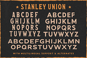 Stanley Union & Extras, a Sans Serif Font by IronbirdCreative (Thumbnail 9 of 9)