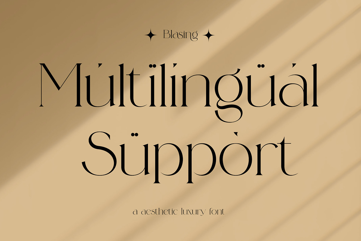 Blasing Aesthetic Serif Font, a Serif Font by Alfinart (Photo 4 of 10)