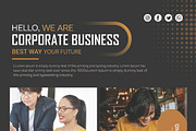 Corporate Business flyer, a Templates & Theme by TheGraphicsWorld (Thumbnail 3 of 3)
