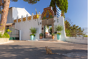 Entrance to Theotokos Monastery in, an Architecture Photo by kavalenkava
