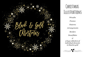 Black & Gold Christmas