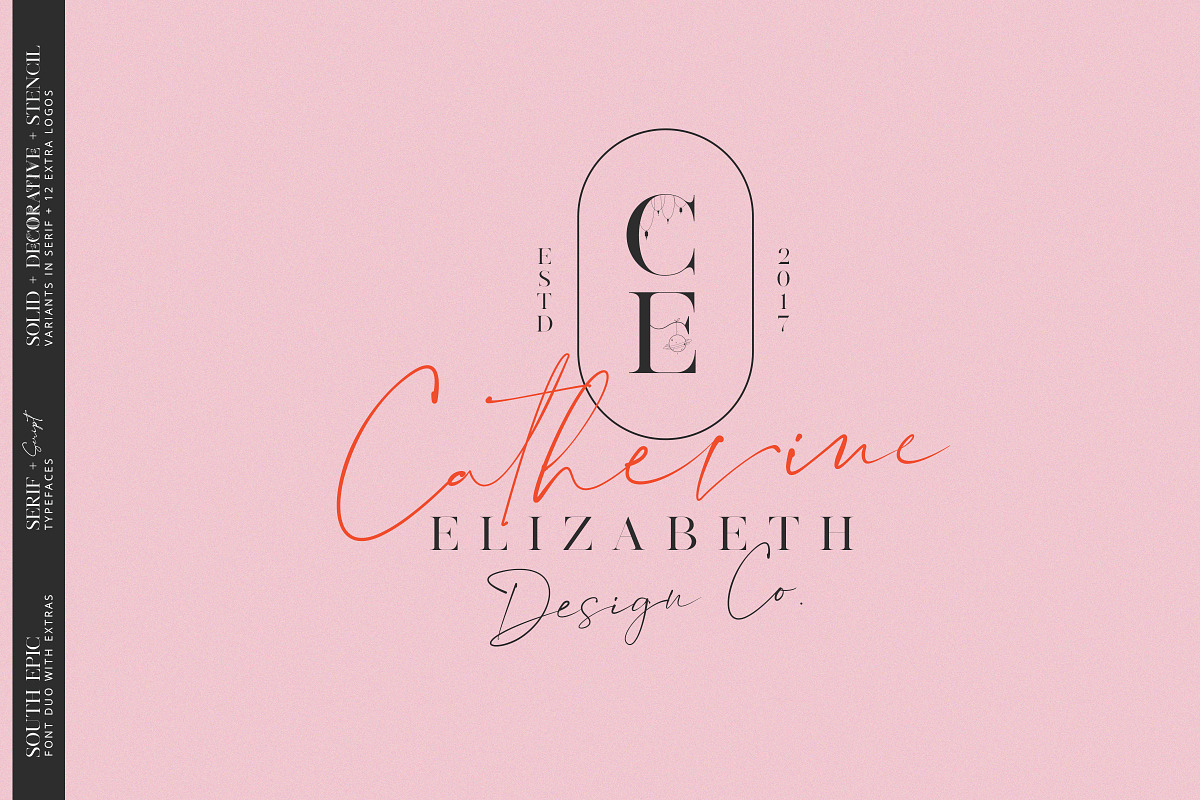 South Epic Dream Font Duo + Logos, a Serif Font by SNIPESCIENTIST (Photo 13 of 32)