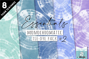 Monochromatic Tie Dye Pack 2, a Pattern Graphic by Lindy_doodle (Thumbnail 9 of 9)