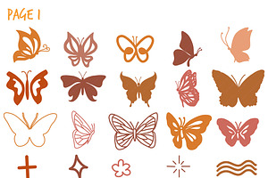 Butterfly Procreate Brush Stamps