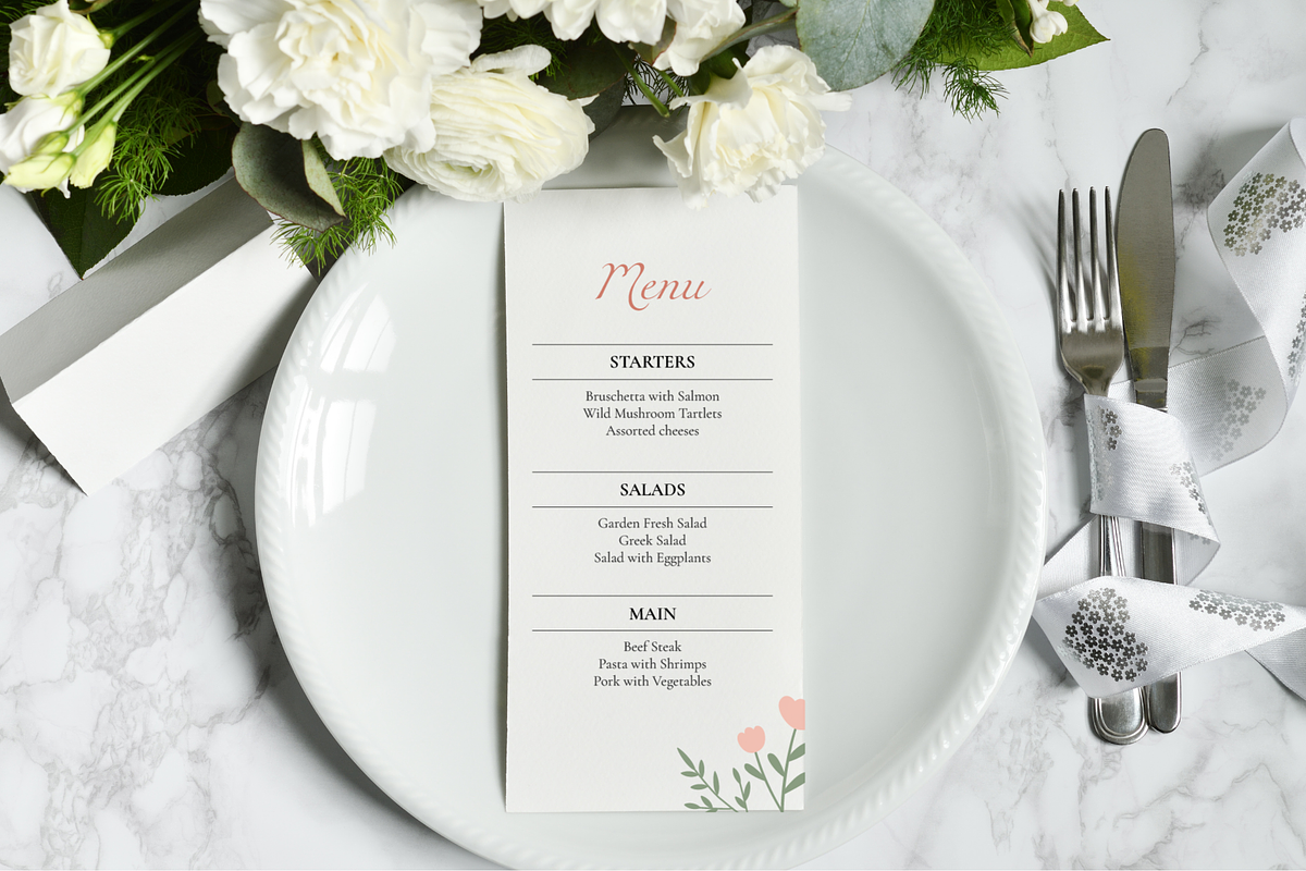 Delicate Wedding Invitation Set, a Design Template by Ollyta May (Photo 7 of 13)