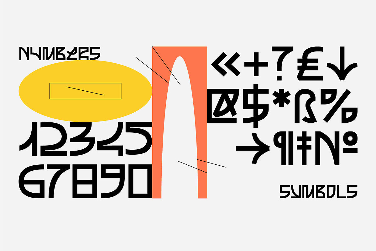 SK Nagot — Modern Decorative Font, a Font by Shriftovik Type Foundry (Photo 7 of 10)