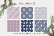 Scandi knit ornaments collection, an Animal Illustration by Gray Cat Graphics (Thumbnail 12 of 18)
