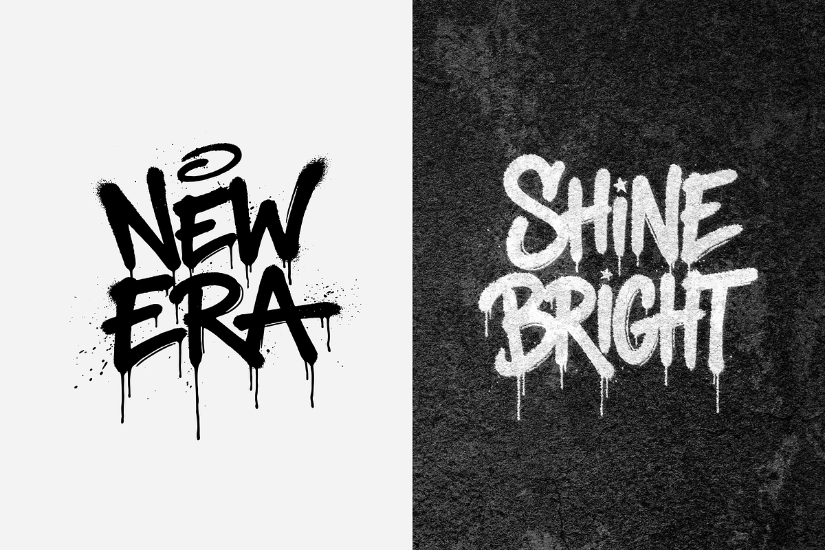 Graffiti Vector Pack + PSD Effect, an Object Graphic by pixelbuddha.net (Photo 4 of 4)
