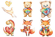 Autism Awareness Day Collection png, an Illustration by Watercolor design (Thumbnail 3 of 9)