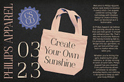 Delcy Vintage, a Serif Font by Craft Supply Co. (Thumbnail 2 of 8)