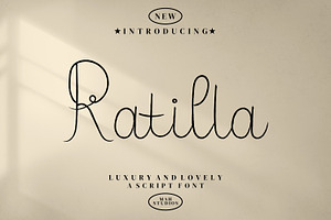 Ratilla Script Fonts