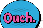 Comic speech bubbles, an Object Illustration by Woters little shop (Thumbnail 2 of 25)