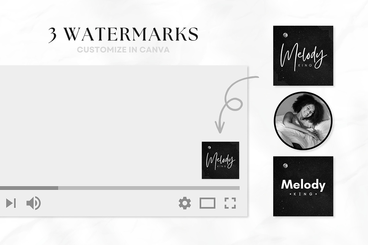 YouTube Channel Branding Kit | Canva, a Social Media Template by OniriqveDesigns (Photo 7 of 10)