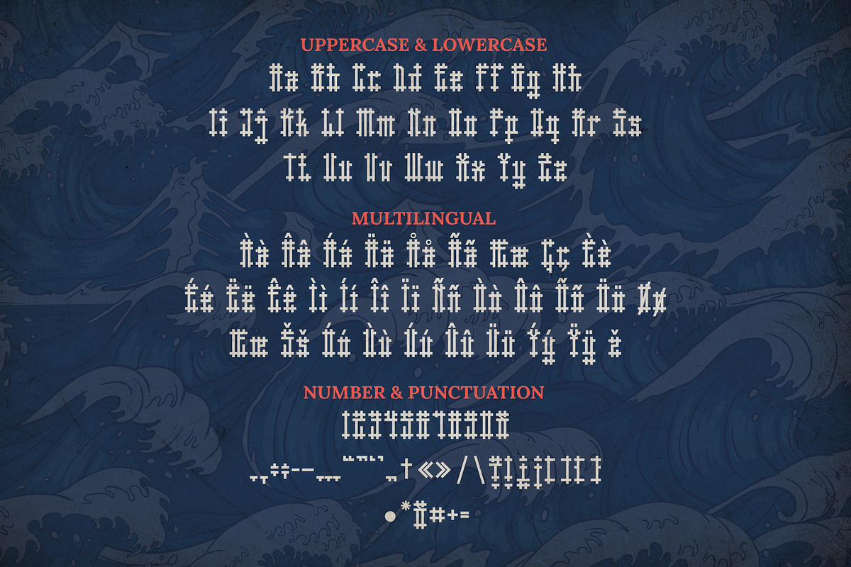 Ryujin Font, a Symbol Font by Haws.std (Photo 5 of 5)