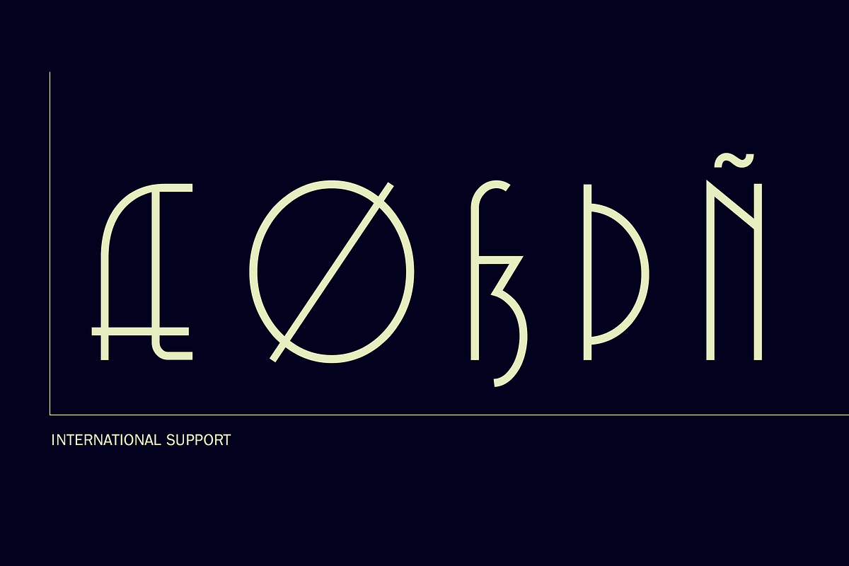 Quincento, a Sans Serif Font by Sharkshock (Photo 3 of 6)