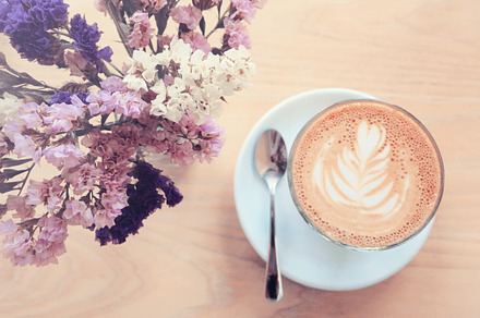 Coffee with heart shape featuring brown, coffee, and latte preview 6