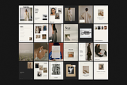 MARGIN 24 Editorial Canva Templates, a Social Media Template by The Muza (Thumbnail 6 of 7)