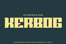 Kerbog - Font