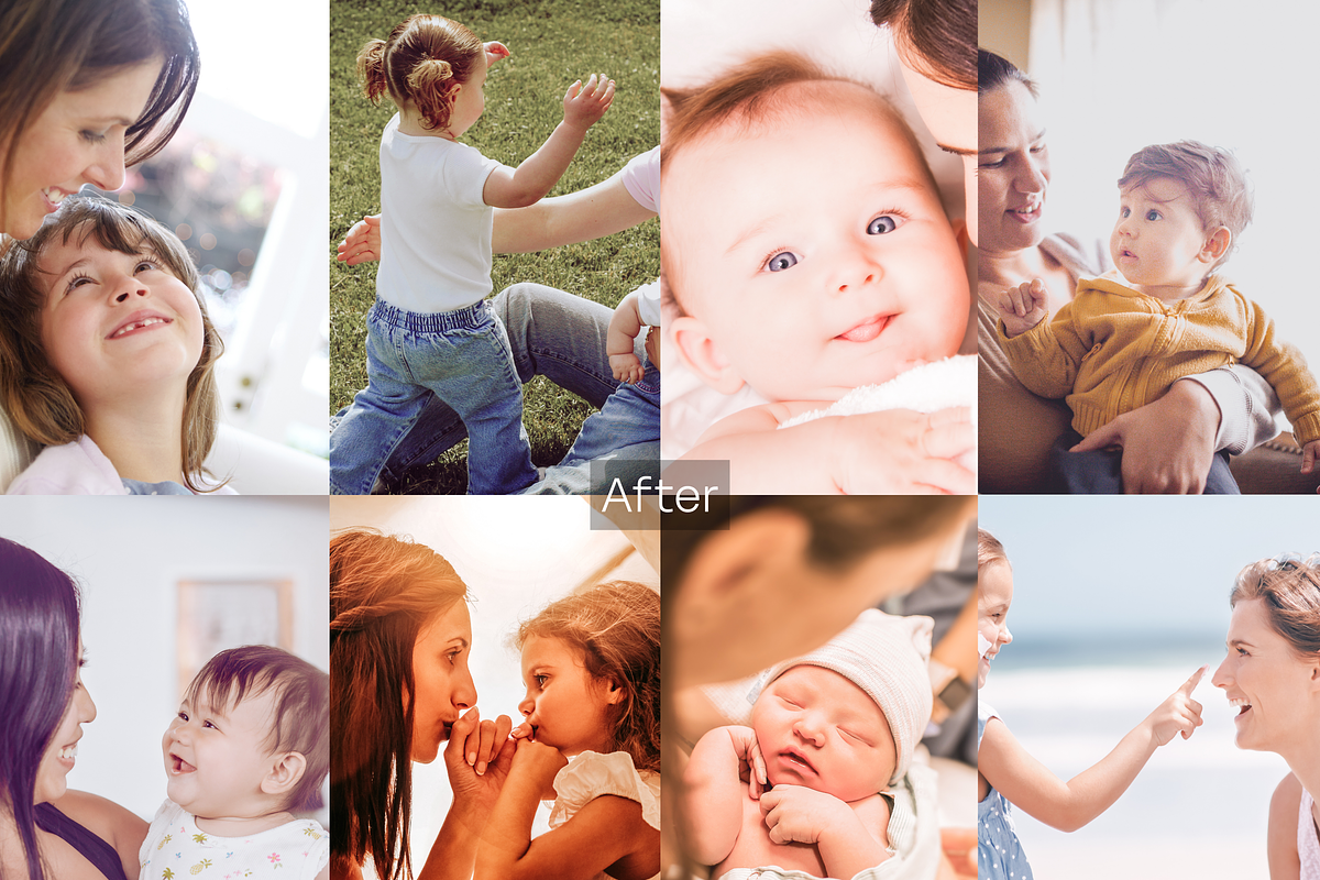 15 Mommy Lightroom Presets, a Preset Add-On by RamsaGraphi (Photo 3 of 10)