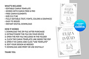 Minimalist Wedding Invitation Canva, an Invitation Template by M9 Design (Thumbnail 5 of 5)