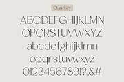 Quackey - Stylish Typeface, a Sans Serif Font by Craft Supply Co. (Thumbnail 5 of 8)