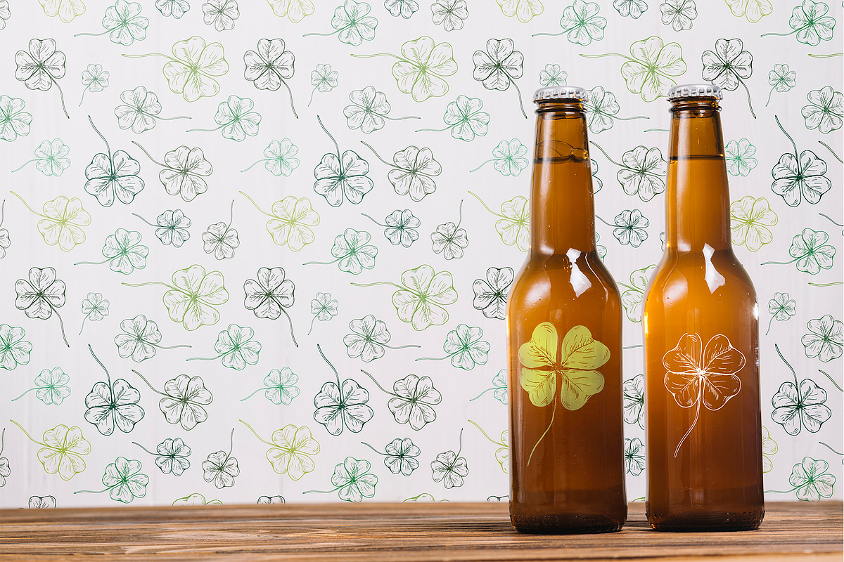 Clover. Sketch and patterns, an Illustration by Canatic (Photo 8 of 9)