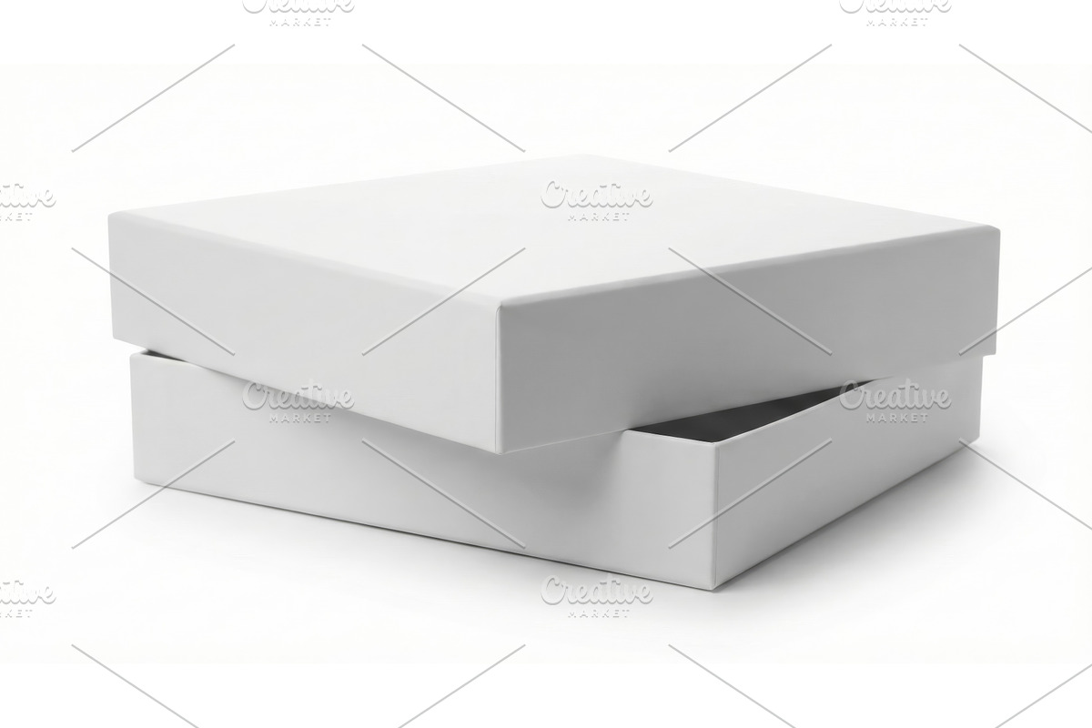 Blank Box for Branding, an Object Illustration by CREATIVEDEF