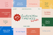 SchoolSeries Handwritten Font Bundle, a Handwritten Font by Perplexitics (Thumbnail 1 of 13)