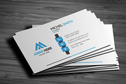 Corporate Business Card, a Business Card Template by Saman Osama (Thumbnail 1 of 3)