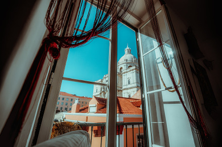 Window view of the National Pantheon, an Architecture Photo by SkyNext