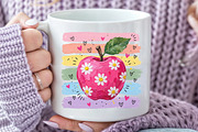 Daisy Apple Teacher Back to School, a Seasonal Illustration by Rose Art (Thumbnail 5 of 5)