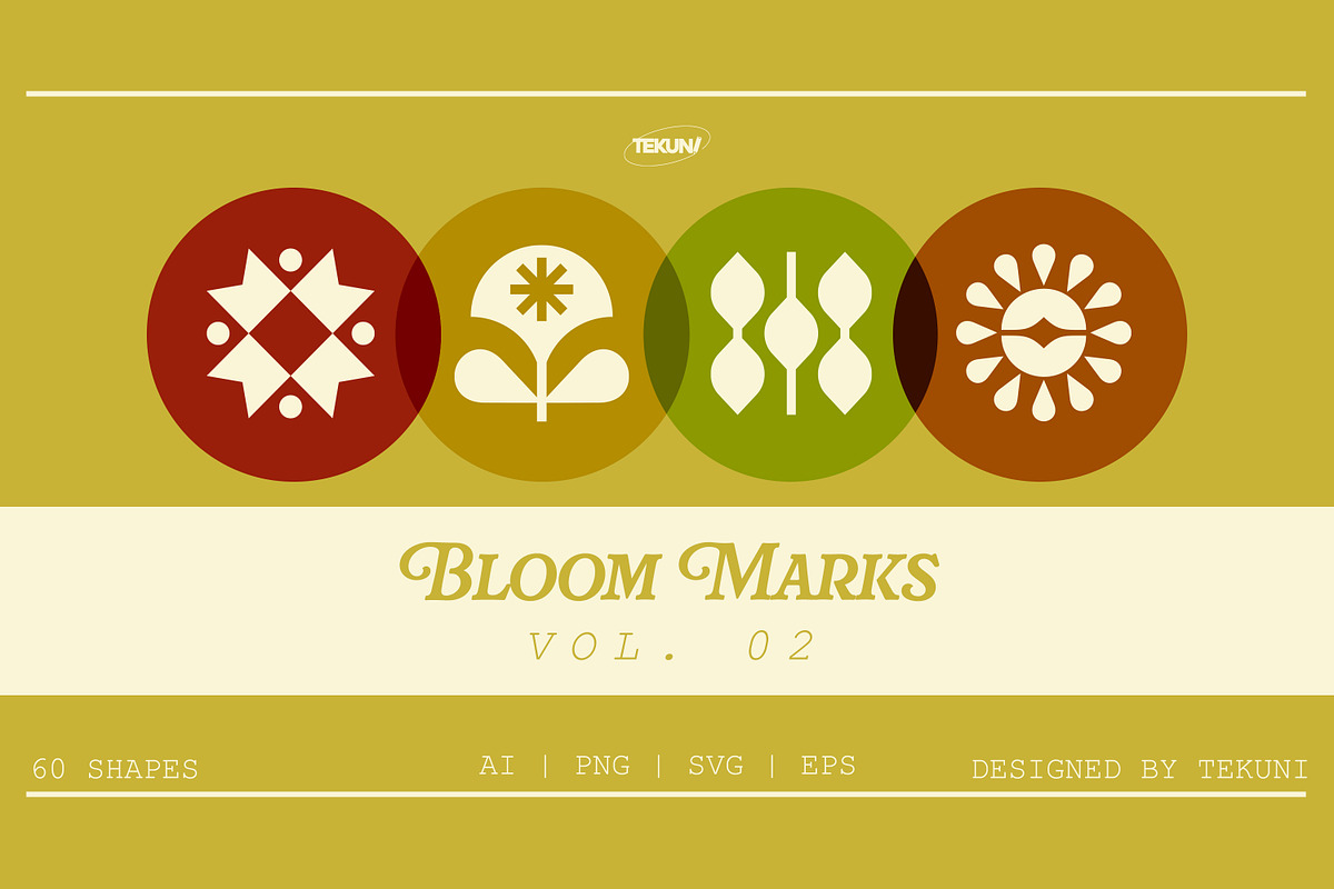 Bloom Marks Vol 2, a Solid Icon by Tekuni (Photo 1 of 12)