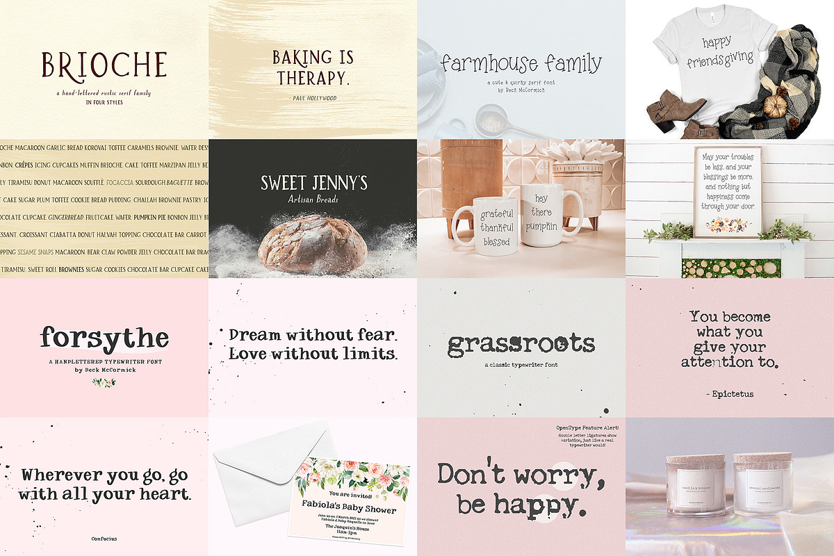 Typewriter Font Bundle, a Handwritten Font by Beck McCormick (Photo 2 of 10)