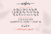 Wisher - Tail Swash Font Script, a Script Font by Airotype (Thumbnail 8 of 10)