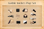 Gothic Dark Academia PNG Collection, an Object Graphic by ViktoriaLapshyna (Thumbnail 13 of 15)