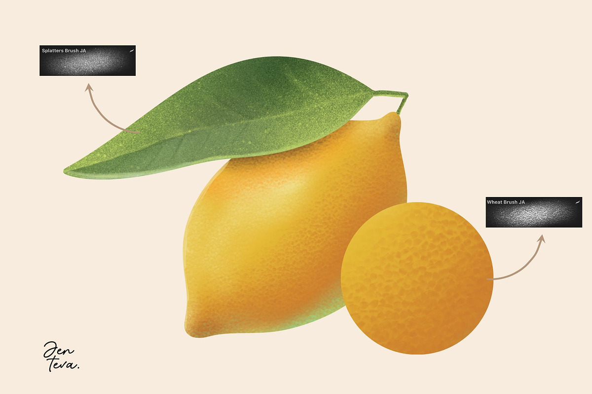 Procreate Noise Texture brushes, a Brush Add-On by Jenteva Art (Photo 7 of 12)