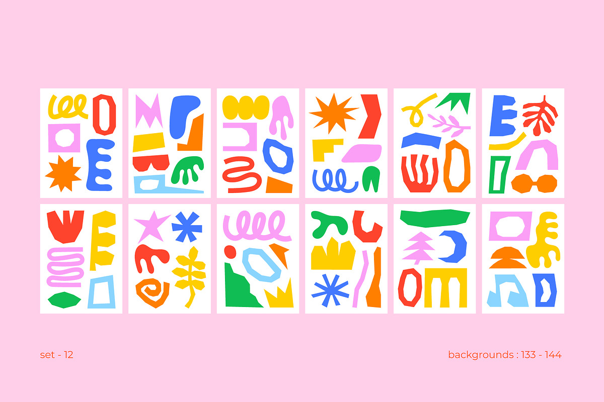 Funky Abstract Backgrounds, a Background Graphic by Léo Alexandre (Photo 13 of 22)