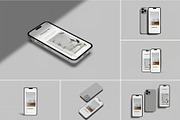 iPhone 14 Pro Max Mockup Vol 2, an iPhone Mockup by zpackcreative (Thumbnail 1 of 7)
