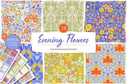 Evening Flowers Patterns