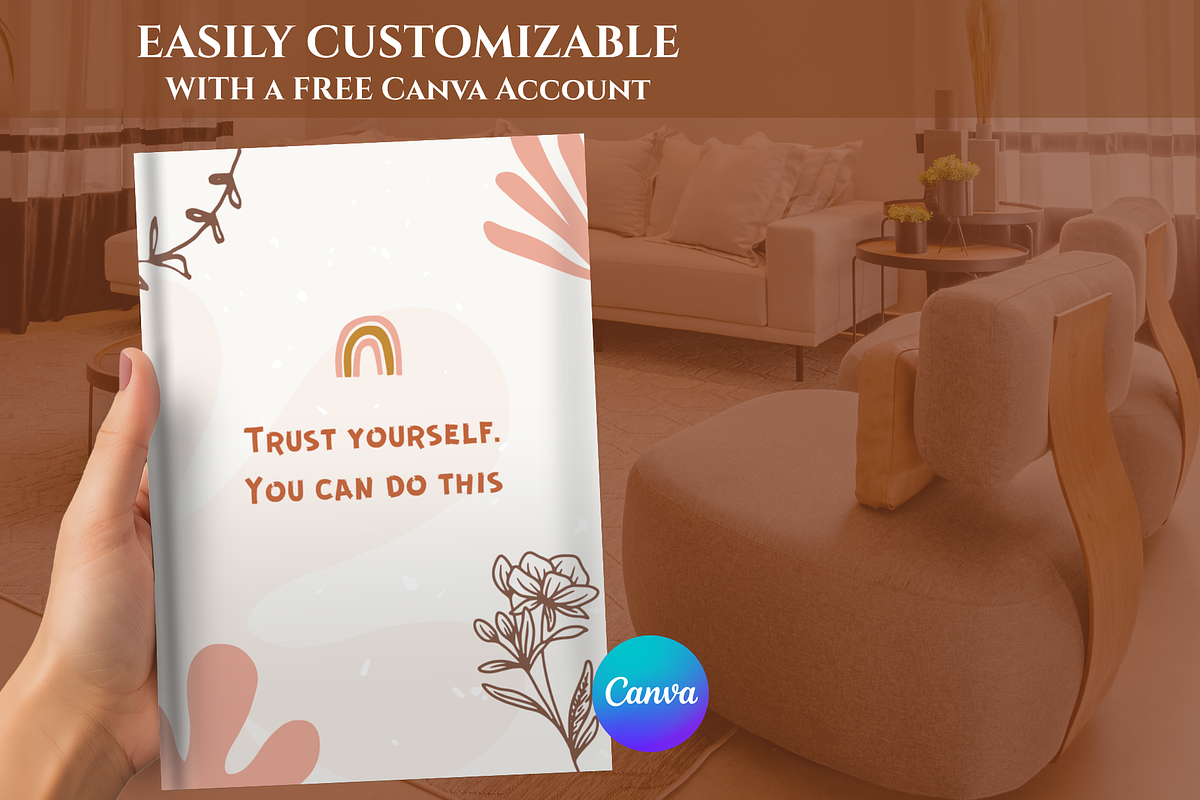 Book Mockup A4 Canva Template Bundle, a Books & Magazine Mockup by GraphiCarola (Photo 3 of 13)