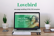 Lovebird - One-Page Wedding HTML/CSS, a HTML Template by Fukio Studio (Thumbnail 5 of 5)